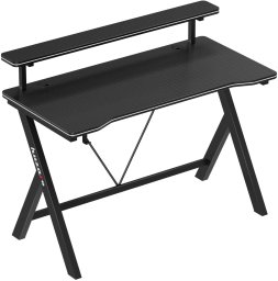 Biurko Huzaro Hero 1.9 RGB Czarne 120 cm x 60 cm