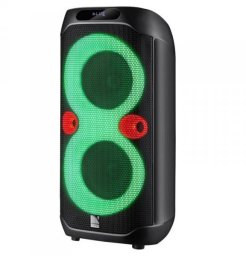 Głośnik Defender BOOMER 95 Bluetooth 100W MP3/FM/USB/AUX/TWS/LED/MIC/DSP/Equalizer/Gniazdo gitarowe/LCD KARAOKE czarny (65195)