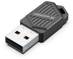 Karta sieciowa Wozinsky Adapter WAX-900 dwupasmowy USB Wi-Fi 6 z Bluetooth 5.4 - czarny (5907769387395)