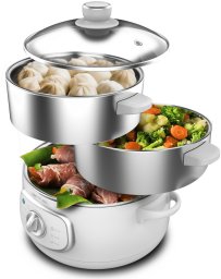 Cecotec Vapovita SteelPot White Parowar