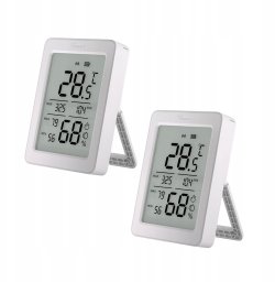 Sonoff Czujnik temperatury i wilgotności ZigBee SNZB-02DR2 2Pack