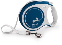 Flexi FLEXI smycz automatyczna Comfort Plus L taśma 8 m kol. niebieski
