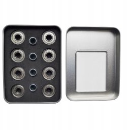 Master Łożyska podkładki zamienne wymienne ABEC 9 do deskorolek 8 szt. (MAS-S209)
