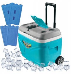 Lodówka turystyczna Pinnacle Kółka 30L hydra + 4 wkłady 2x 1000ml, 2x 500ml