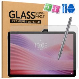 Strado-Tech Szkło hartowane matowe do Lenovo Tab 10.1 2025 - ochrona ekranu 9H, pełne pokrycie, oleofobowe