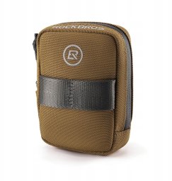 RockBros Torba rowerowa F006 podsiodłowa 0,35 l - brązowa (5907769391453)