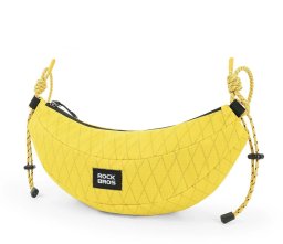 RockBros Torba rowerowa H74 na kierownicę lub ramię typu banan 1,8 l - żółta (5907769391408)