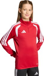 Adidas Bluza dla dzieci Tiro 26 League Training Top czerwono-biała JY7163 116cm
