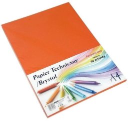 Penword Papier techniczny brystol A4 pomarańczowy 50ark (5902557453481)