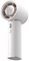 Wentylator Jisulife Mini wentylator Handheld Fan Pro1 Mini 4250 mAh USB-C przenośny wiatraczek dmuchawa - biały (6975061537403)