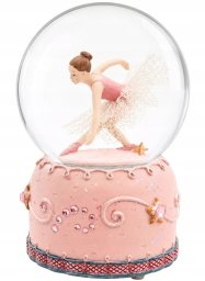 Giftdeco Pozytywka Tańcząca Baletnica w Szklanej Kuli 12cm - MG-19016