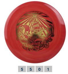 Solex Dysk do disc golfa Midrange Driver S-LINE SWIRL MD3 Mariners Tide Yellow/Red
