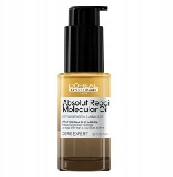 L’Oreal Paris L'OREAL PROFESSIONNEL_Absolut Repair Molecular Oil olejek do włosów 30ml (3474637292423)