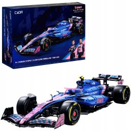 Cada Klocki CADA BWT ALPINE F1 TEAM 1:8 bolid A525 sezon 2025 2173 EL. Formuła 1