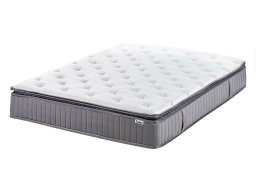 Beliani Materac kieszeniowy z żelem i pianką termoelastyczną PLEASANT H2/3 średnio twardy 120 x 200 cm