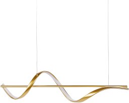 Lampa wisząca Beliani LED KHUTTI Metal Złoty