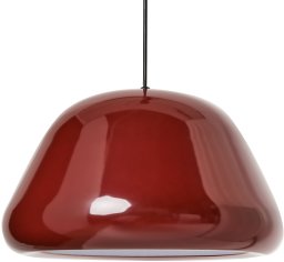 Lampa wisząca Beliani JOKU Metal Czerwony