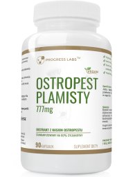 Progress Labs Ostropest plamisty 777 mg 90 kaps wątroba układ pokarmowy