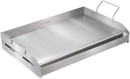BBQ Płyta grillowa na kuchenkę 60x40 cm stalowa non stick na 2 palniki