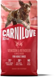 Carnilove Active Dog Venison & Reindeer & Wild Boar for Adult 12kg
