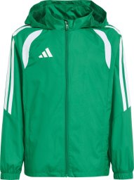 Adidas Kurtka dla dzieci Tiro 26 League Windbreaker zielona KT2427 128cm