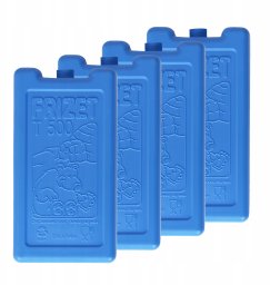 Adler Wkłady chłodzące mrożące do lodówki turystycznej torby termicznej 4x500 ml