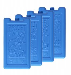 Noveen Wkłady chłodzące mrożące do lodówki turystycznej torby termicznej 4x200 ml