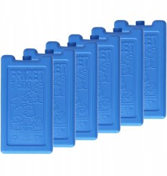 Adler Wkłady chłodzące mrożące do lodówki turystycznej torby termicznej 6x500 ml