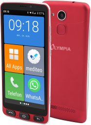 Smartfon Olympia Smartphone NEO+ czerwony (2262)