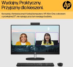 Komputer HP AiO 27-cr0204nw Ryzen 7 7730U 27" FHD IPS 16GB DDR4 512GB SSD Radeon Vega 8 Free DOS Biały (9L736EA)