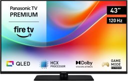 Telewizor Panasonic 109,2 cm (43") 4K Ultra HD Smart TV Wi-Fi czarny (TV-43W85BEZC)