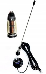 CB Antena Delta 875N2 Magnetyczna Przegub 82 cm Kabel 4 m UC-1 Magnes