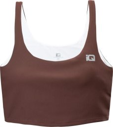IQ Damski stanik sportowy intelligence quality JAVENTA WMNS deep mahogany rozmiar XL