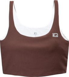 IQ Damski stanik sportowy intelligence quality JAVENTA WMNS deep mahogany rozmiar L
