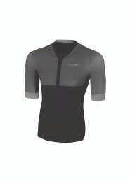 Huub Koszulka rowerowa zeroRH+ Logo black/carbon/reflex - L (ECU0417)