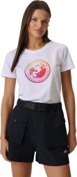 4f Koszulka damska F2718 biała 4FWSS26TTSHF2718 10S XL