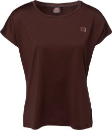 IQ Damska koszulka z krótkim rękawem intelligence quality ARIE WMNS deep mahogany rozmiar L