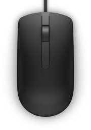 Mysz Dell Optical Mouse-MS116 Black (570-AASJ)