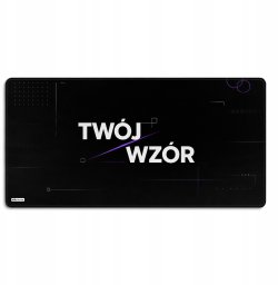Podkładka KBcustom Duża podkładka mata pod myszkę mysz Twój wzór 120x60cm 4mm-grubość KBcustom