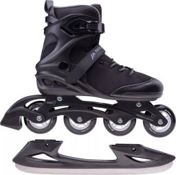 Rolki Martes Łyżworolki MOREY 2 IN 1 black/grey rozmiar 44