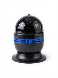 iLike Projektor LED RGB Crystal Ball Light 180° Rotating Party Projector with Remote Black (ILIRGBCBR)