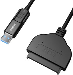 Kabel USB Benfei USB-C-USB-A 3.0 do SATA III dysków 2,5 HDD / SSD czarny
