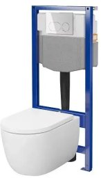 Zestaw podtynkowy Cersanit WC Set NAVADO D252FRAME + Plate Chrome