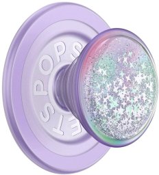 PopSockets Tidepool Squishy Unicorn Magic MagSafe uchwyt i podstawka do telefonu lawendowy