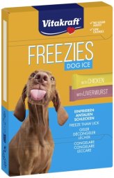 Vitakraft Pies FREEZIES lody dla psów 5x20g (3x wątróbka+2x kurczak) (41664)