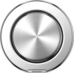 PopSockets Aluminum Radial MagSafe uchwyt i podstawka do telefonu srebrny