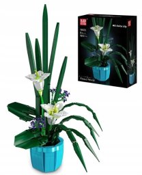 Mould King Fairy Lily Bouquet 10023 | Zestaw klocków | 1513 elementów (MK10023)
