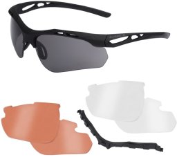 Party Deco Swiss Eye - Okulary balistyczne Attac - Wmienne wi