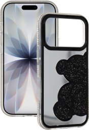 Toptel Etui do iPhone 17 - Teddy Bear Case czarne