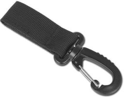 Mil-Tec Mil-Tec - Trok z kompozytową klamrą 50 mm - Czarny